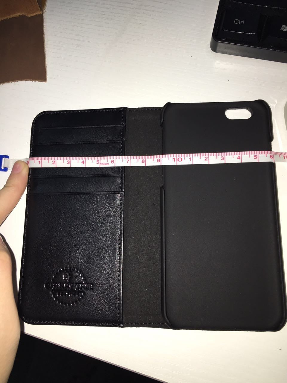 Top-Grain Leather iPhone 6/6s Wallet Case