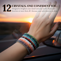 Cherry Tree Collection | Crystal Bracelet Sets | Set of 12 | Twilight-Gold