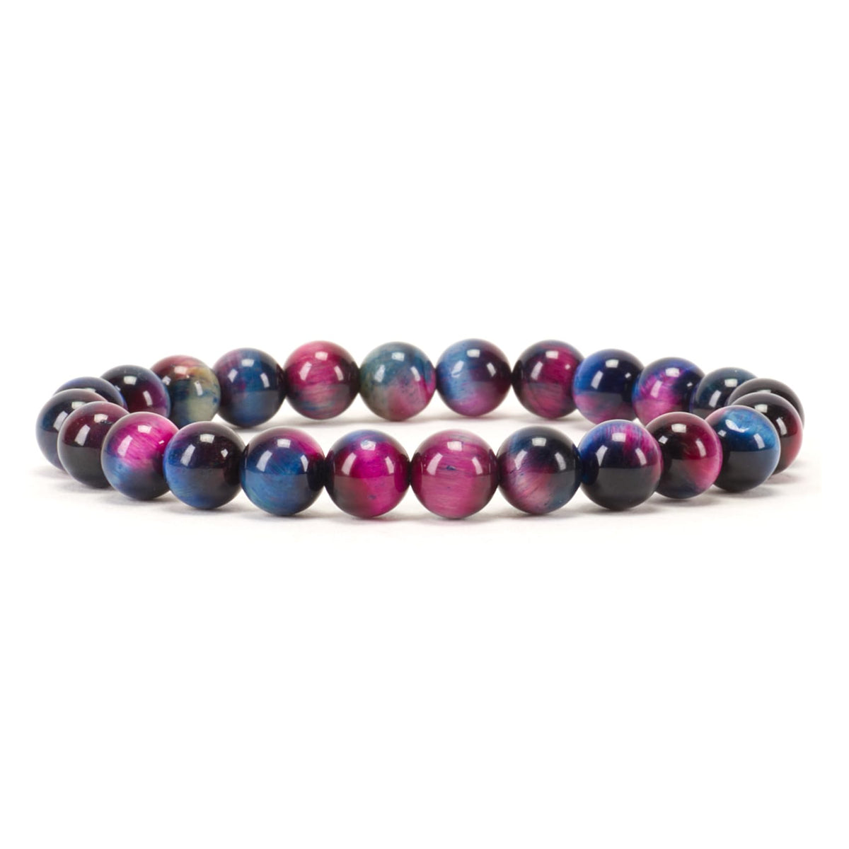 Cherry Tree Collection Pink and Blue Tiger's Eye product image