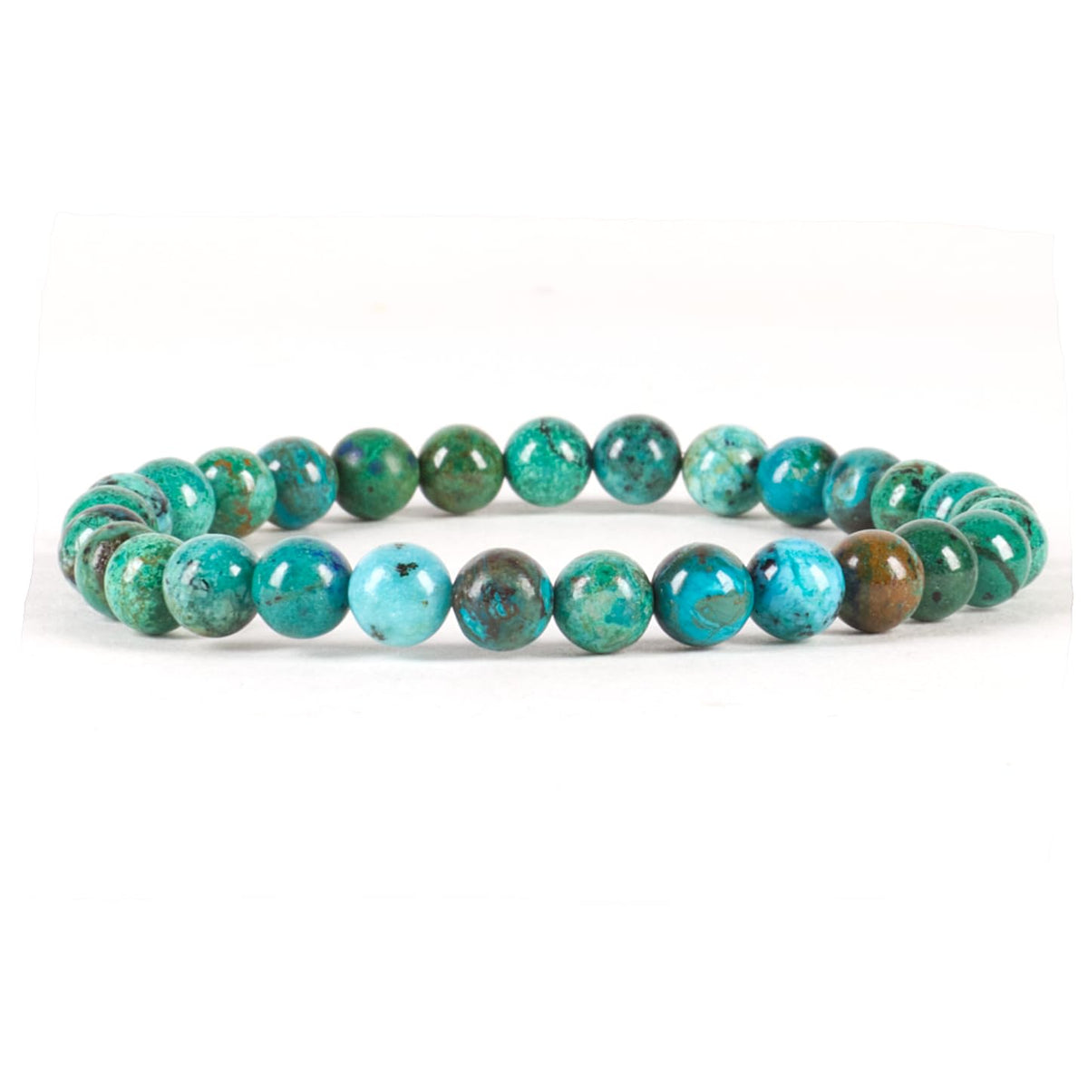 Chrysocolla 6mm Stretch Bracelet
