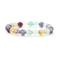 Rainbow Fluorite 8mm Stretch Bracelet