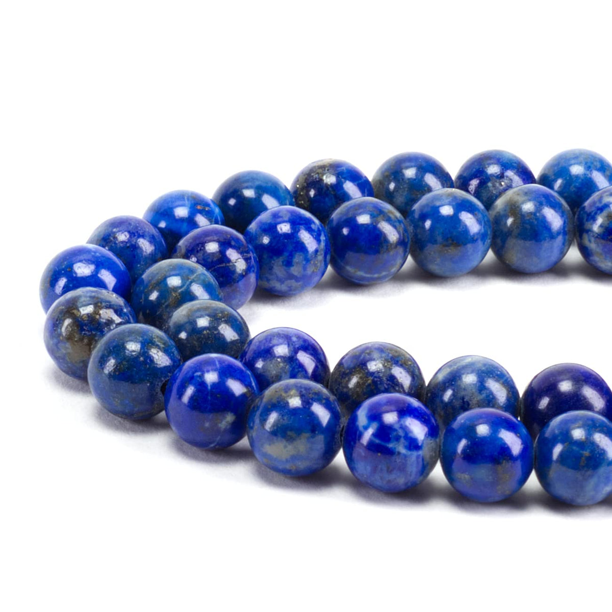 Lapis Round Beads, 100 pcs