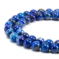 Lapis Round Beads, 100 pcs