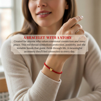 Cherry Tree Collection | Red String Bracelet | Heart
