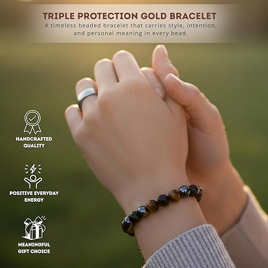 Cherry Tree Collection | Stretch Bracelet | 8mm Beads (Triple Protecti