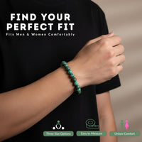 Cherry Tree Collection | Stretch Bracelet | 8mm Beads (African Turquoise)