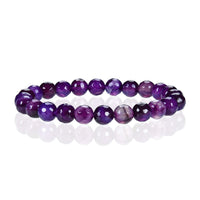 Cherry Tree Collection Purple Faceted Agate product image