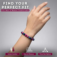 Cherry Tree Collection Pink and Blue Tiger's Eye product image