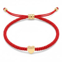 Cherry Tree Collection Red String Bracelet | Heart product image