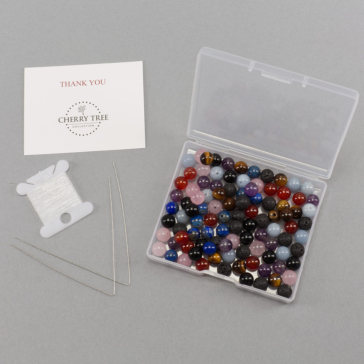 Chakra Round Beads, 100 pcs