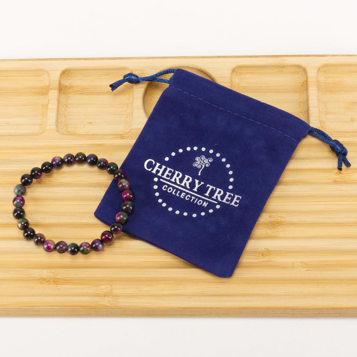Cherry Tree Collection Rainbow Tiger's Eye product image