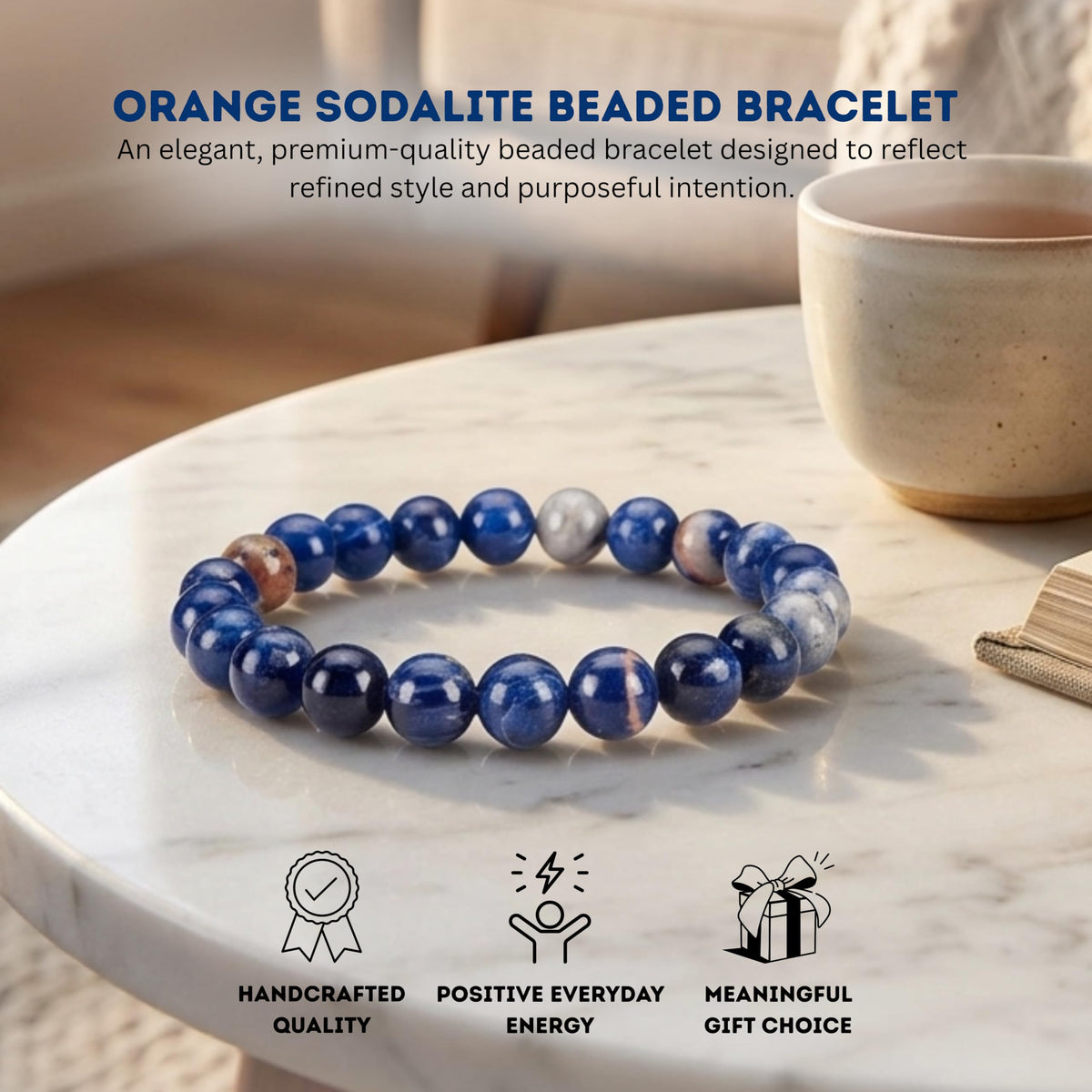 Cherry Tree Collection Orange Sodalite product image
