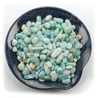Nephrite Polished Chips, 1/2 lb