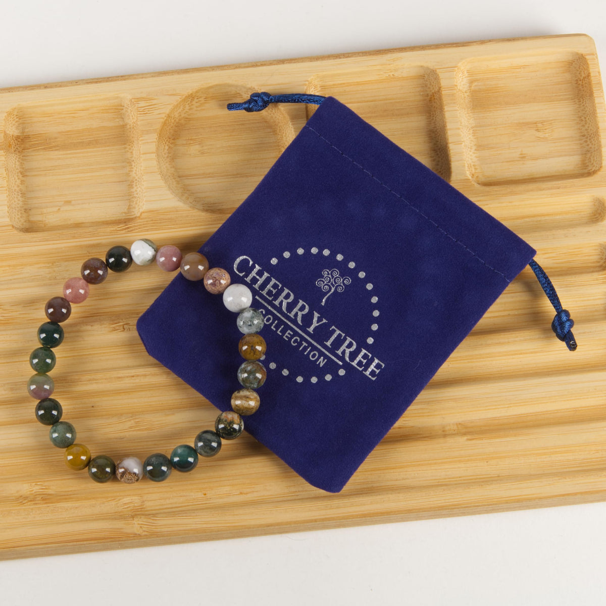 Ocean Jasper 8mm Stretch Bracelet