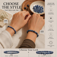 Sodalite Round Beads, 100 pcs