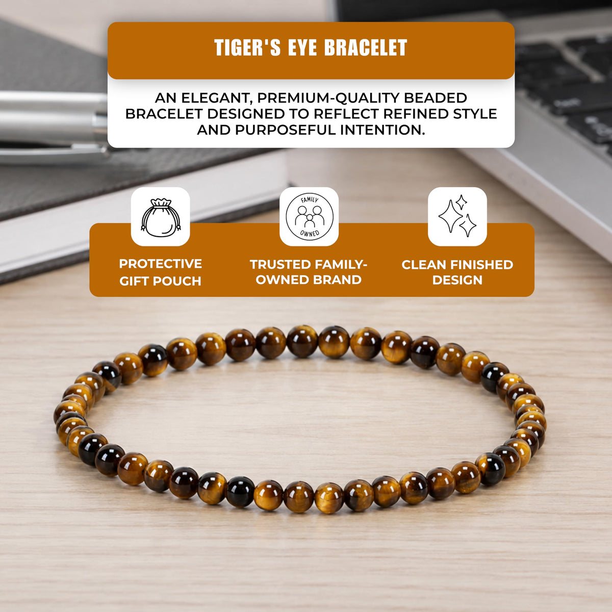 Cherry Tree Collection Tiger's Eye product image