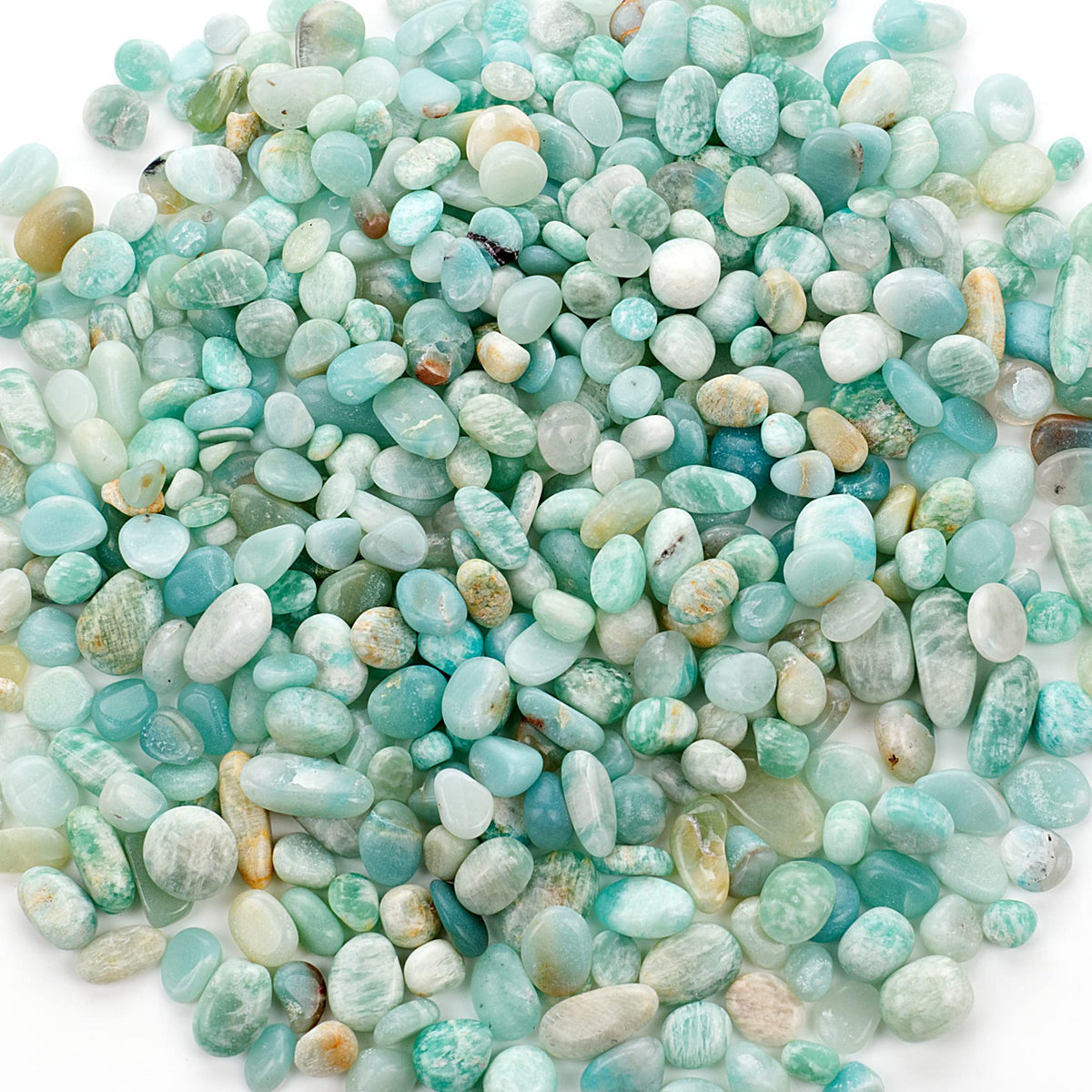 Nephrite Polished Chips, 1/2 lb