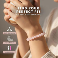 Cherry Tree Collection | Stretch Bracelet | 8mm Beads (Madagascar Rose Quartz)
