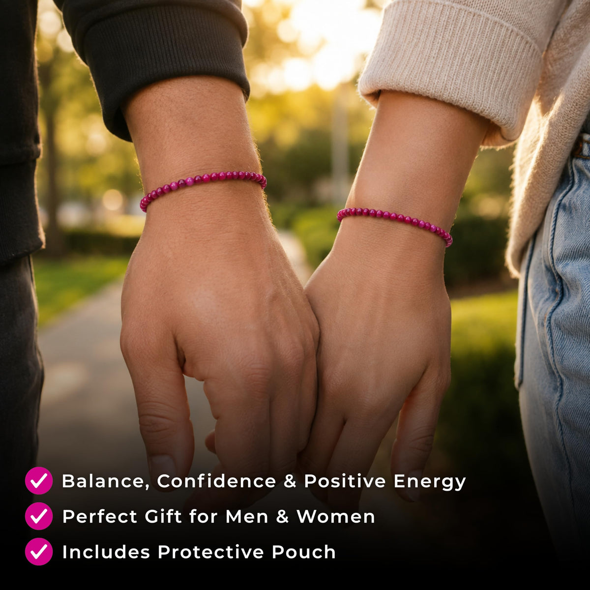 Cherry Tree Collection Pink Tiger's Eye product image