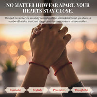 Cherry Tree Collection Red String Bracelet | Plain product image