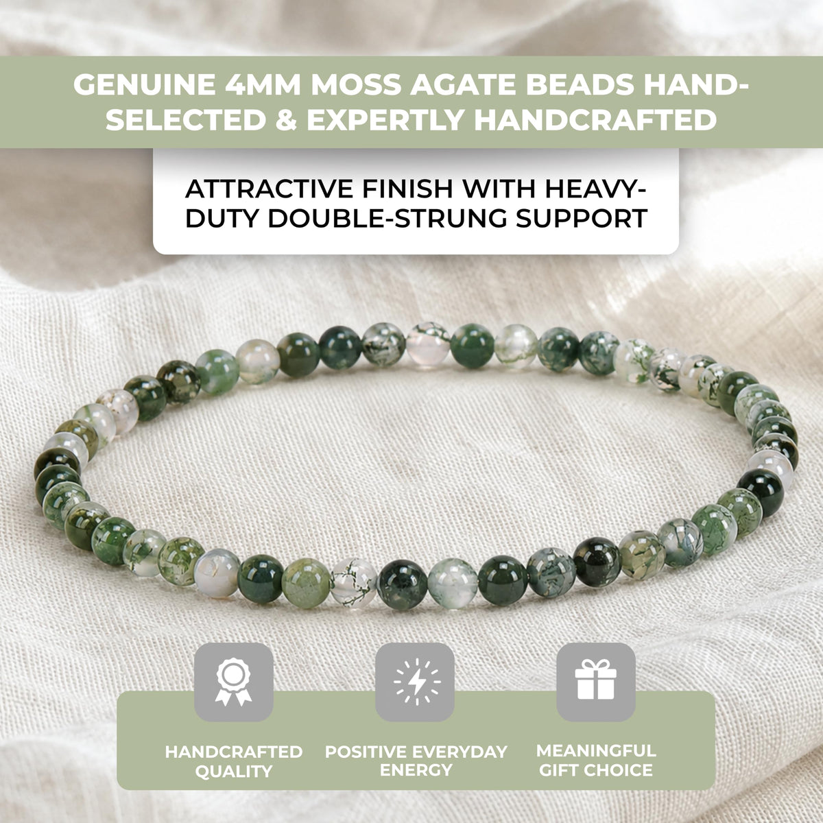 Cherry Tree Collection Moss Agate product image