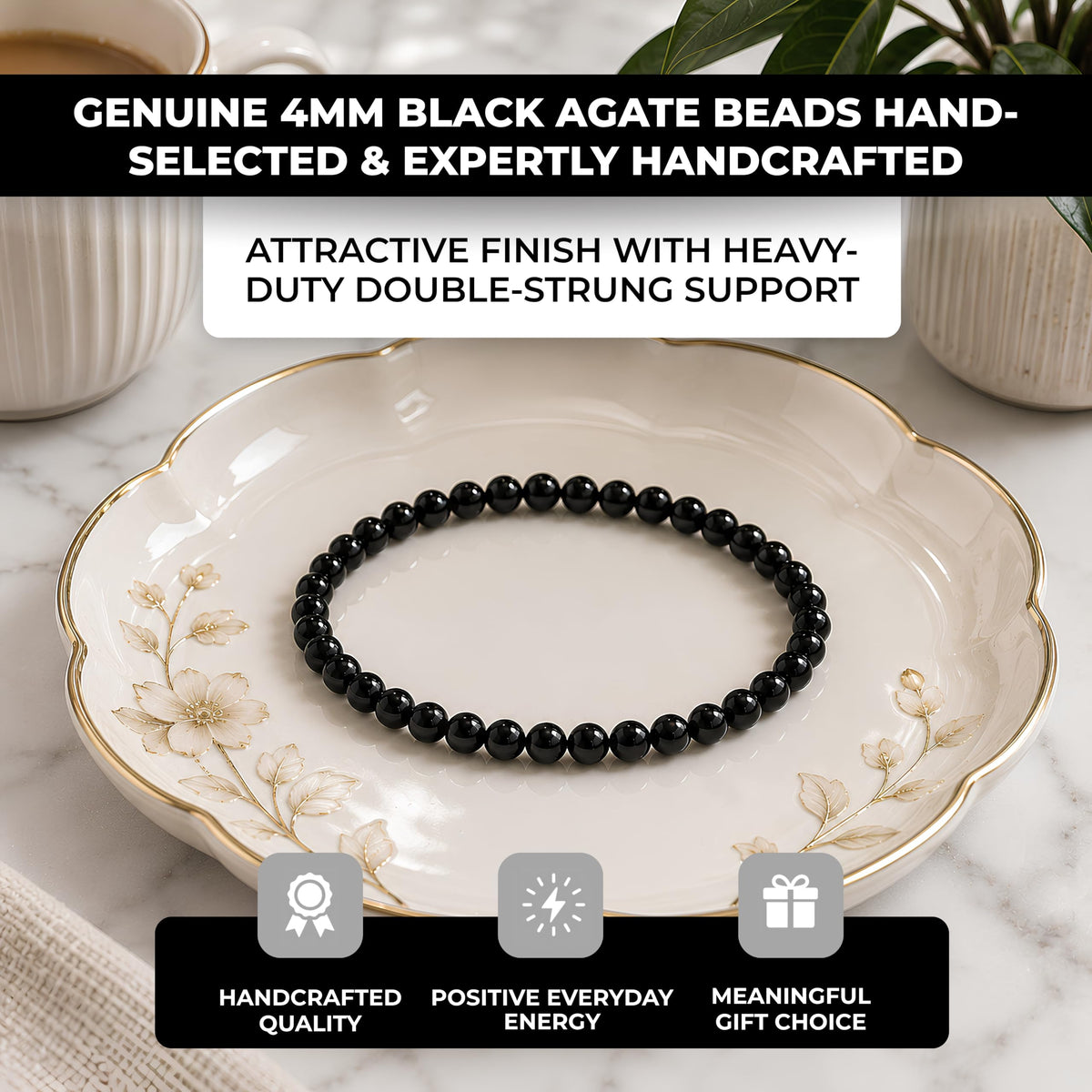 Cherry Tree Collection Black Agate product image