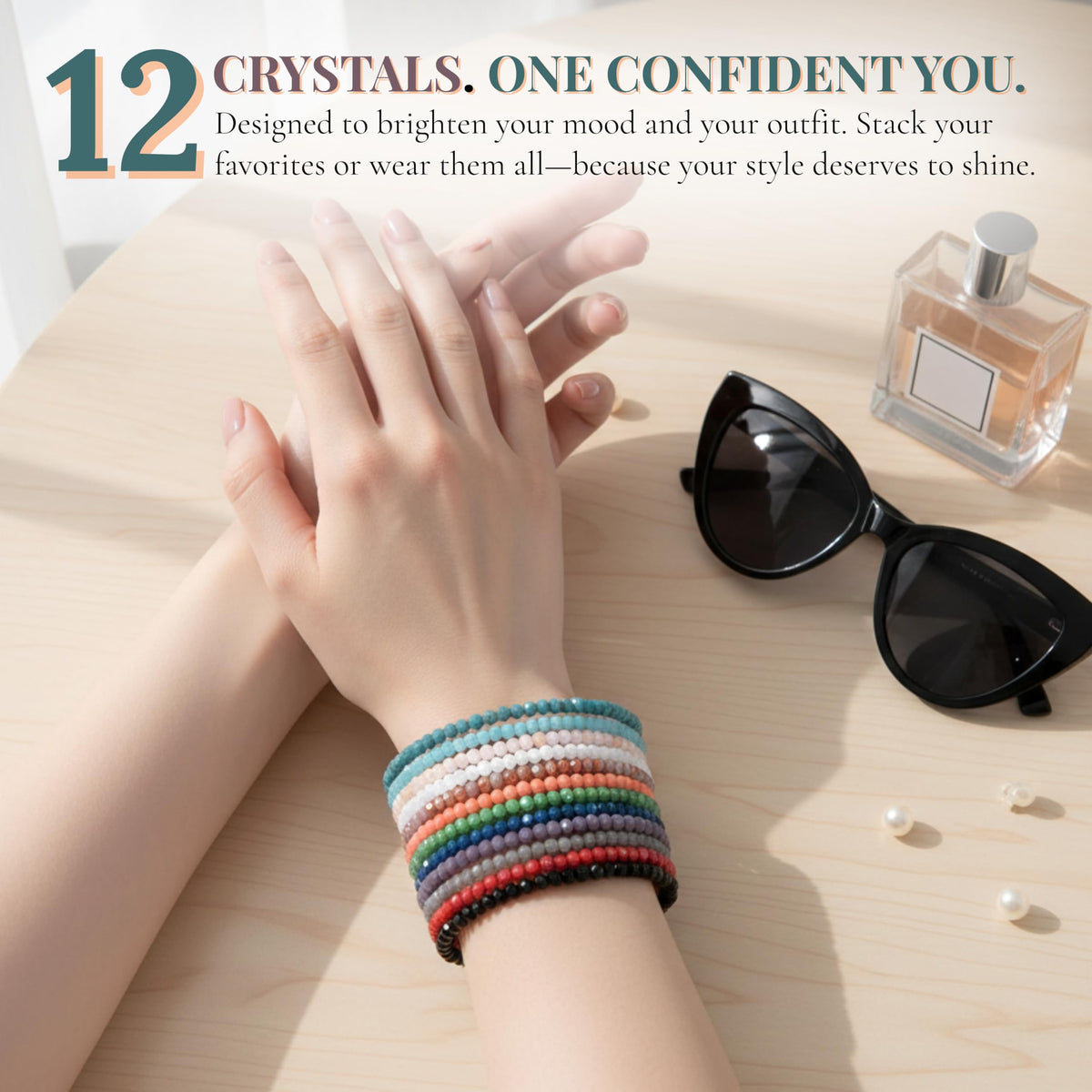 Cherry Tree Collection Crystal Bracelet Sets | Set of 12 | Twilight product image