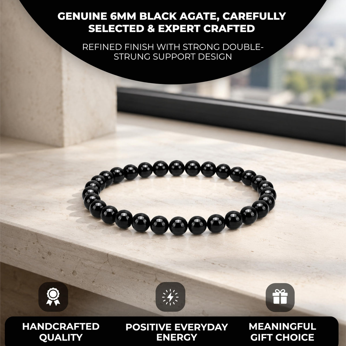 Cherry Tree Collection Black Agate product image