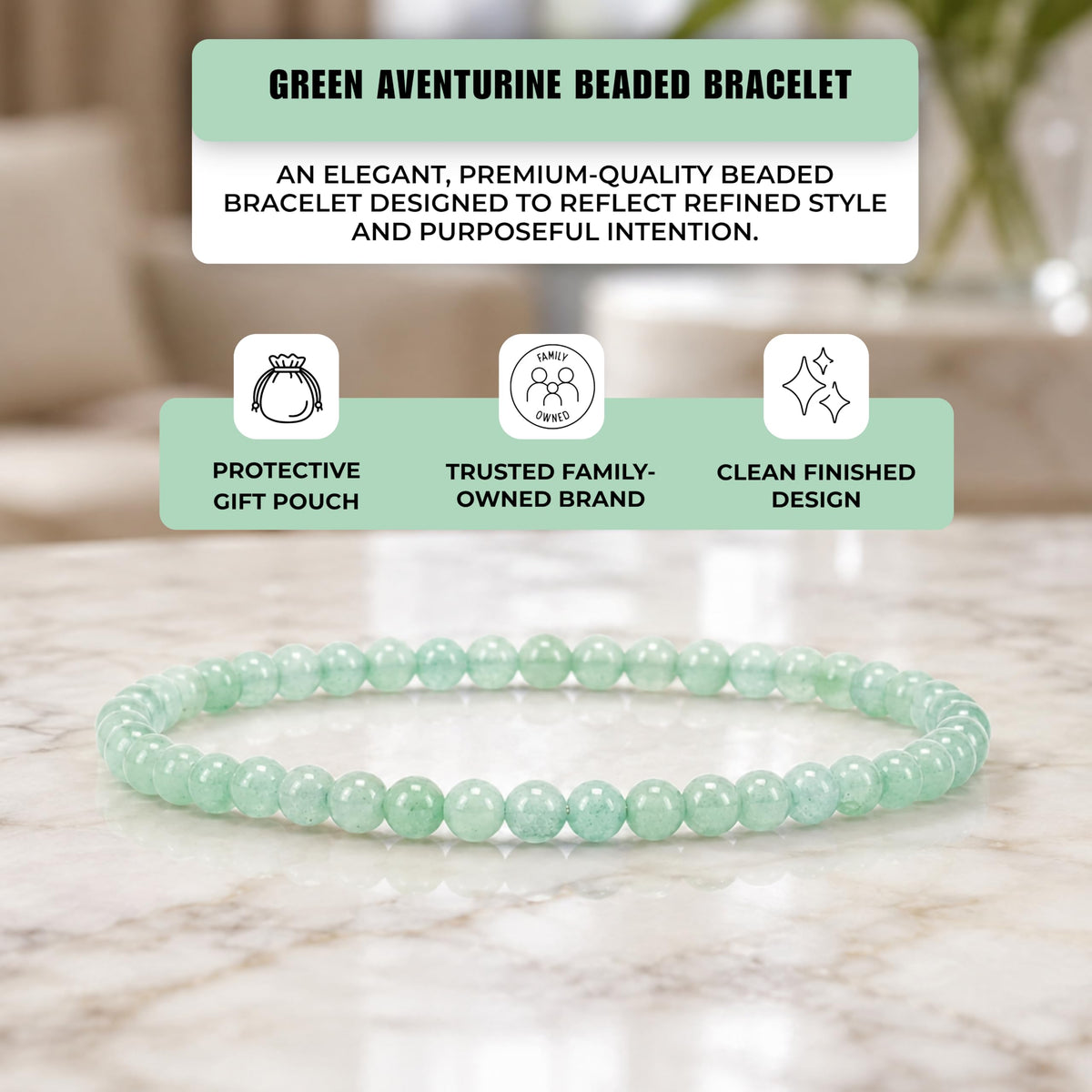 Cherry Tree Collection Green Aventurine product image