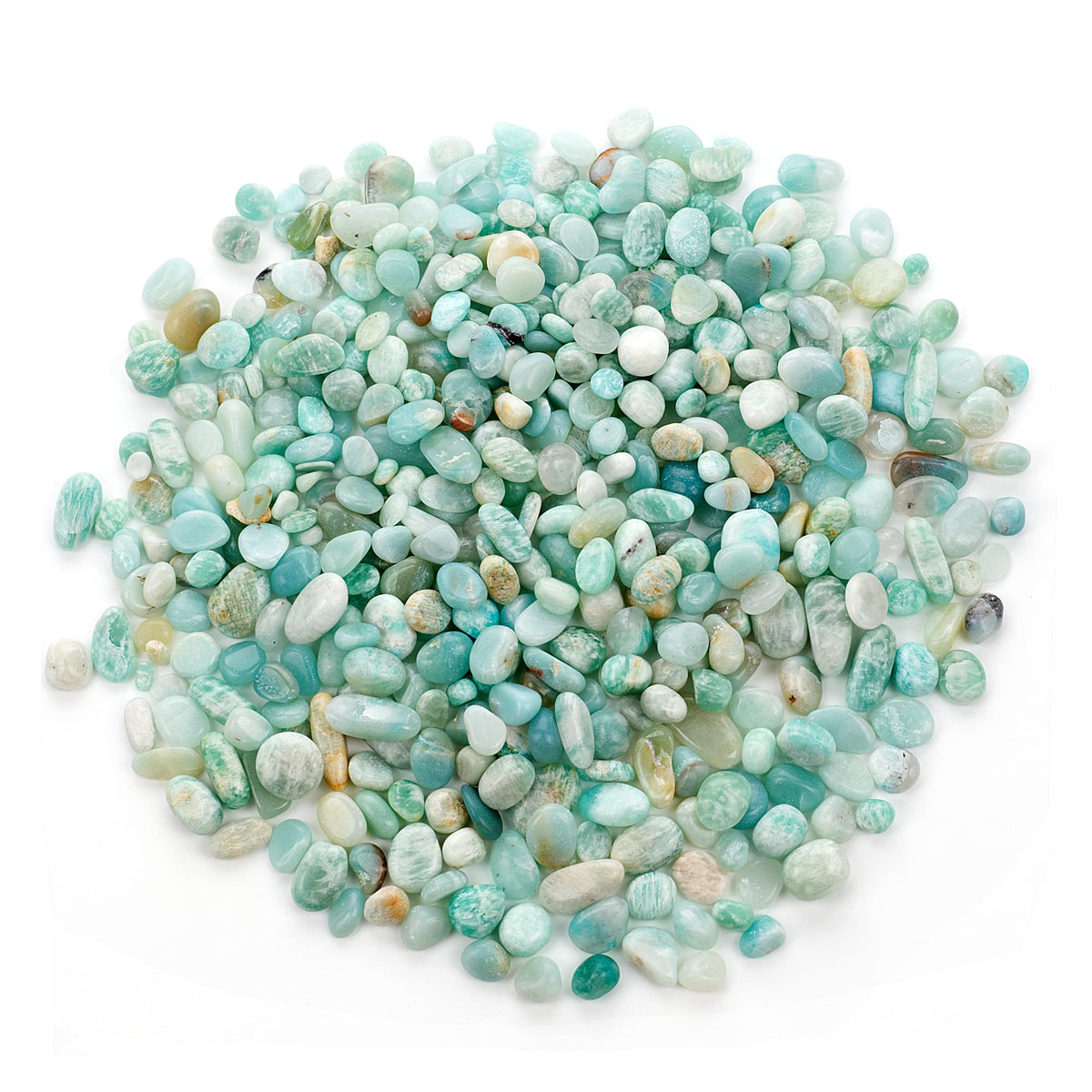 Nephrite Polished Chips, 1/2 lb