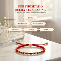 Cherry Tree Collection Red String Bracelet | Bead product image