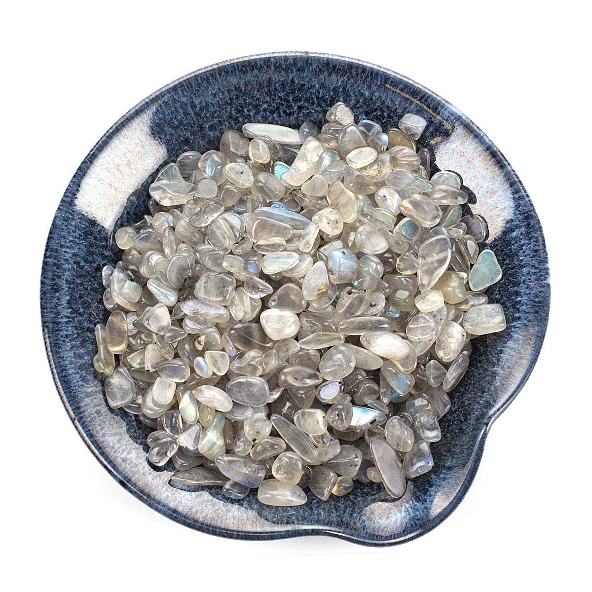 Labradorite Polished Chips, 1/2 lb