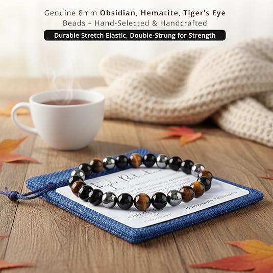 Cherry Tree Collection | Stretch Bracelet | 8mm Beads (Triple Protecti