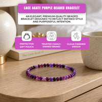 Cherry Tree Collection Lace Agate Purple product image