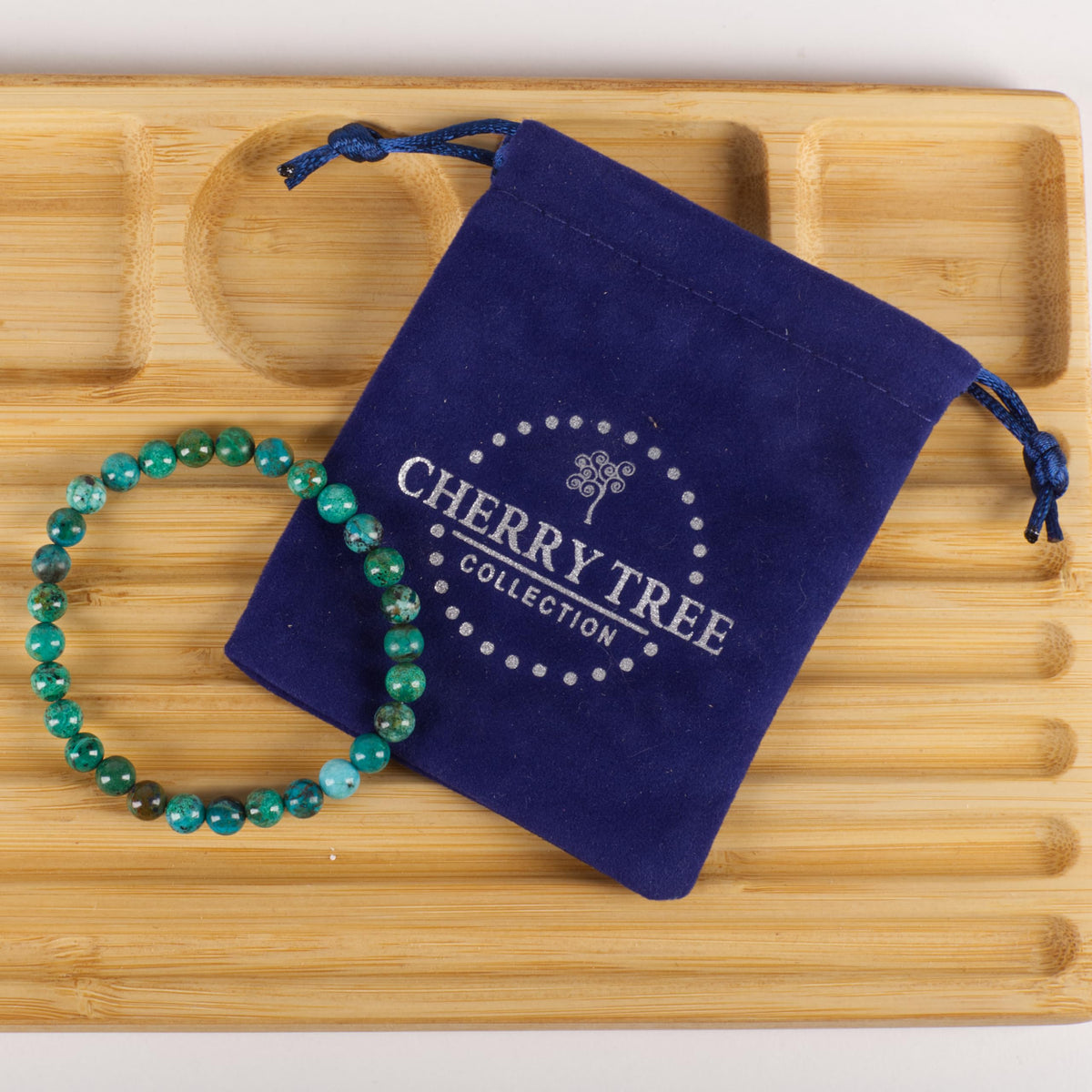Chrysocolla 6mm Stretch Bracelet