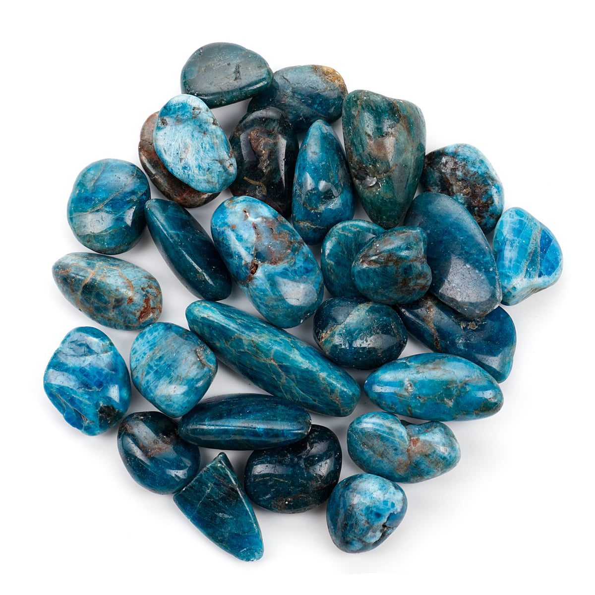Apatite Polished Nuggets, 1/2 lb