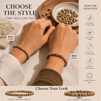 Picture Jasper Round Beads, 100 pcs