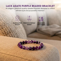 Cherry Tree Collection Lace Agate - Purple product image