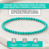 Cherry Tree Collection Turquoise Howlite product image