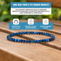 Cherry Tree Collection Jade Blue Tiger's Eye product image