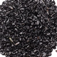 Black Tourmaline Polished Chips, 1/2 lb