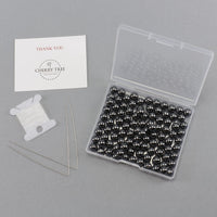 Hematite Round Beads, 100 pcs
