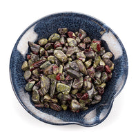 Dragon Blood Jasper Polished Chips, 1/2 lb