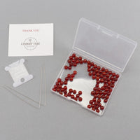 Red Agate (Matte) Round Beads, 100 pcs