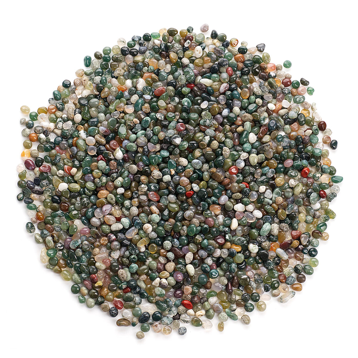 Indian Agate Polished Chips, 1/2 lb