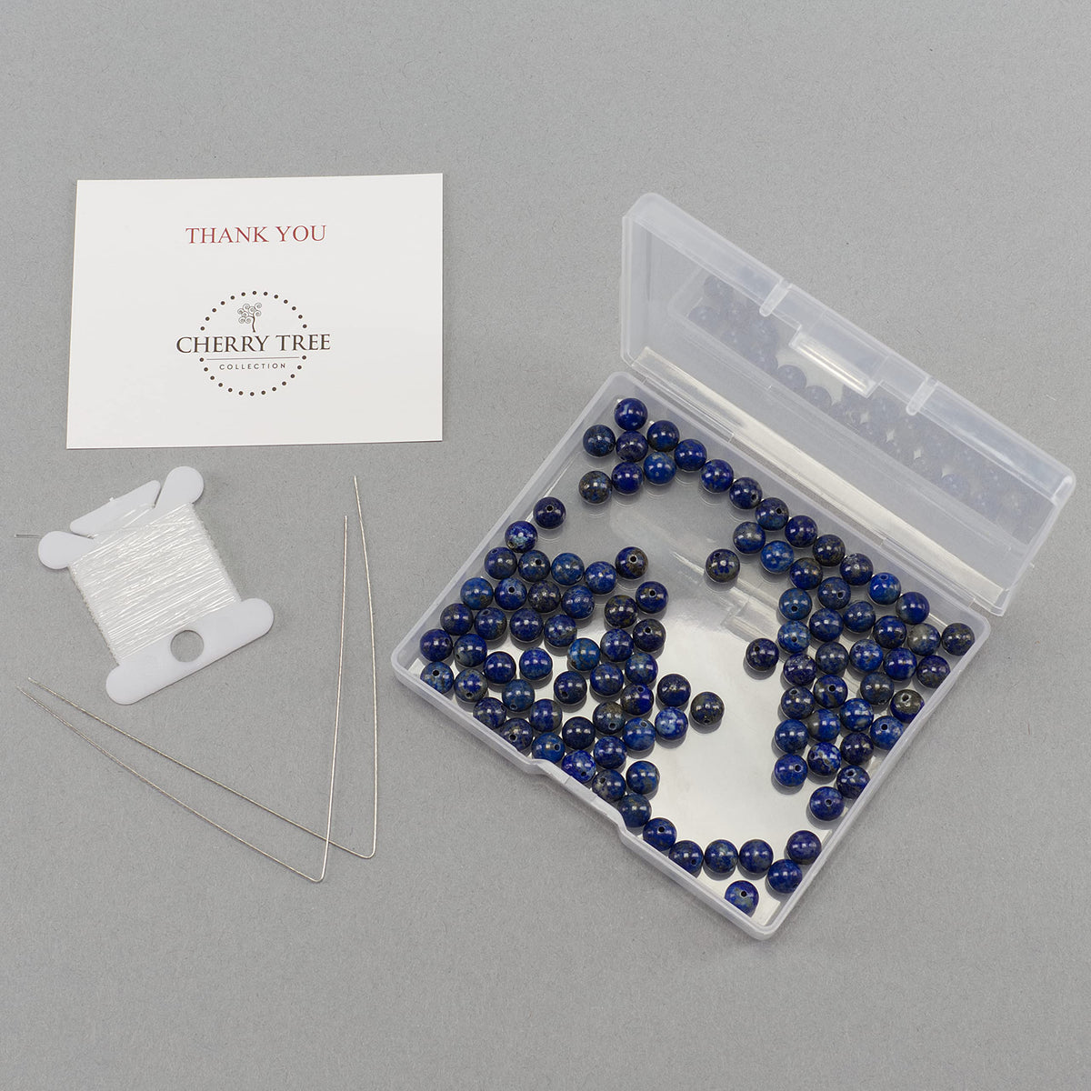 Lapis Round Beads, 100 pcs