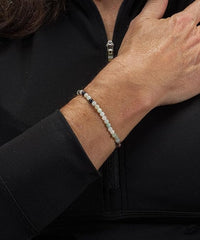 Cherry Tree Collection | Stretch Bracelet | 4mm Beads (Amazonite Multi-Color)