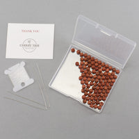 Goldstone Round Beads, 100 pcs