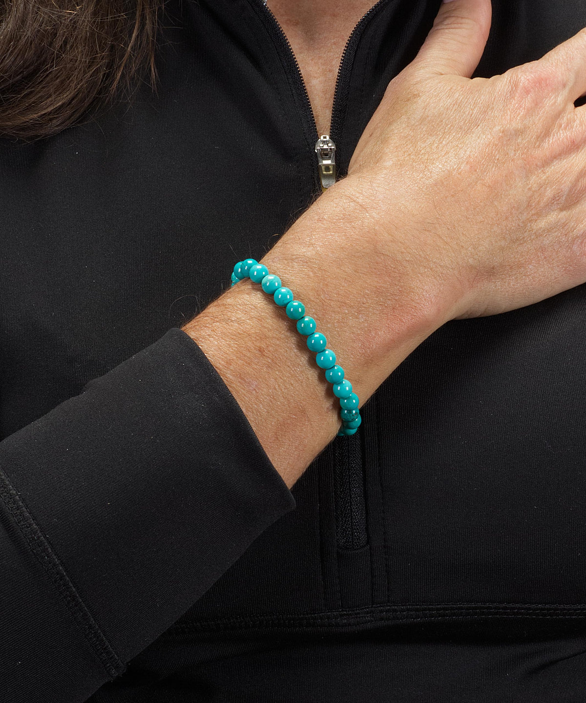 Cherry Tree Collection Turquoise Howlite product image