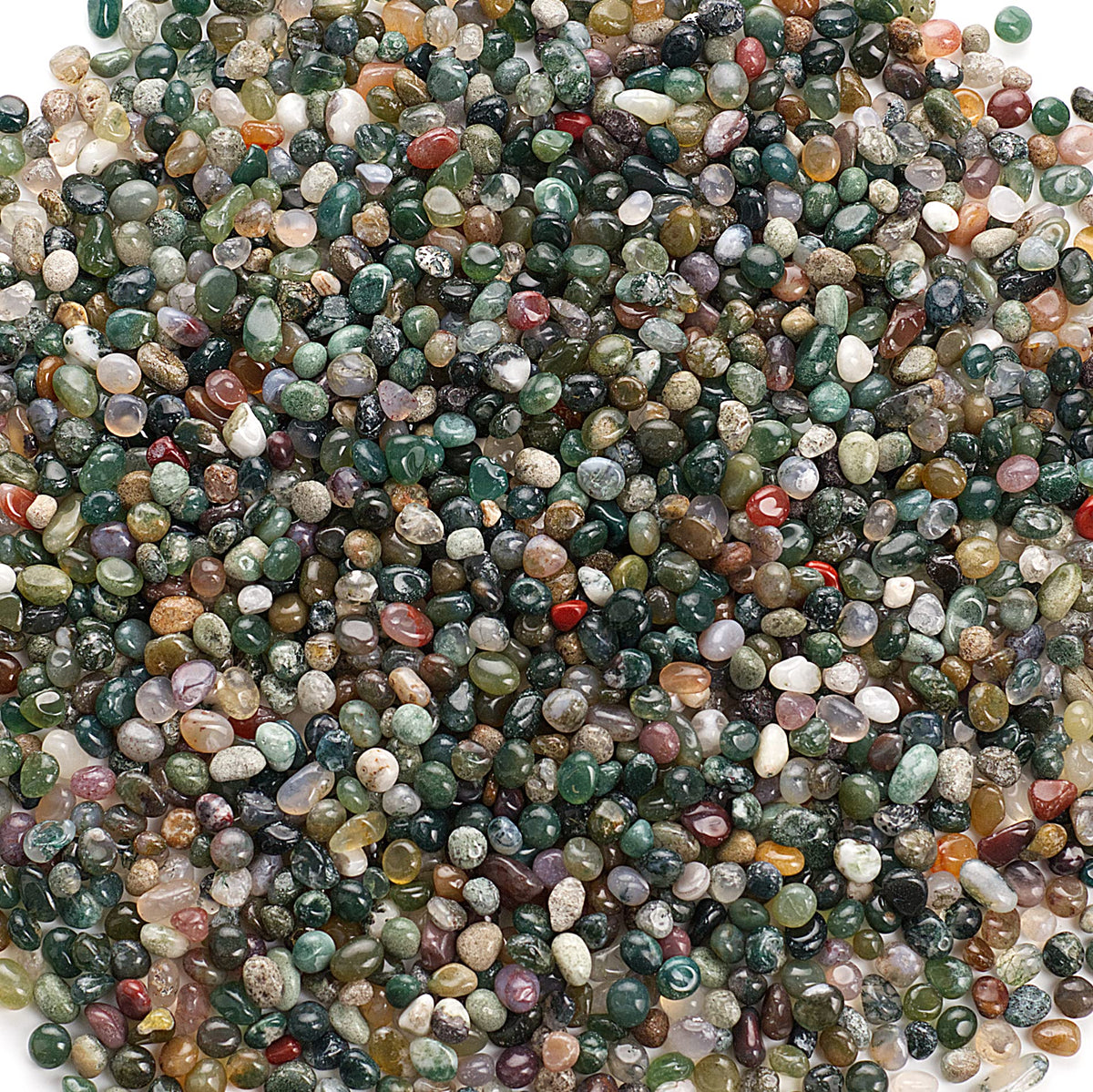 Indian Agate Polished Chips, 1/2 lb